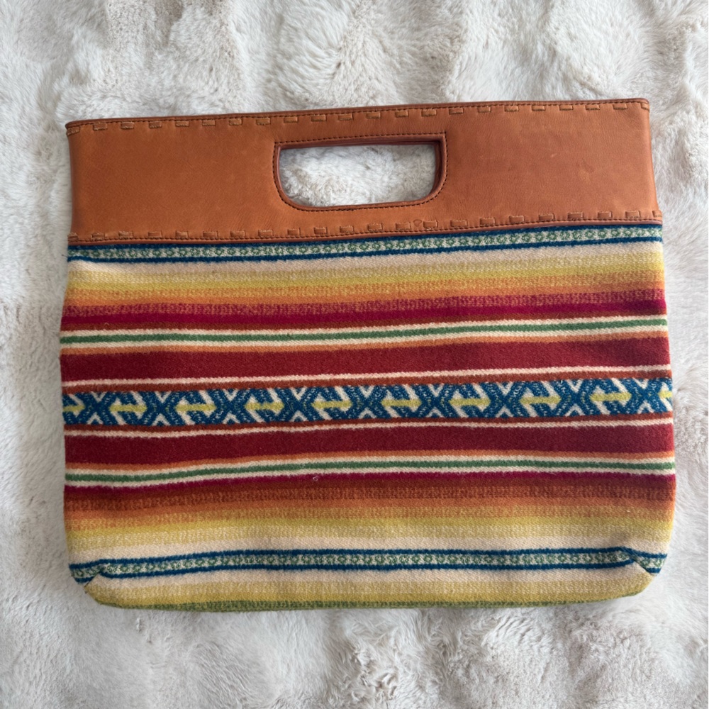 Pendleton Wool Clutch